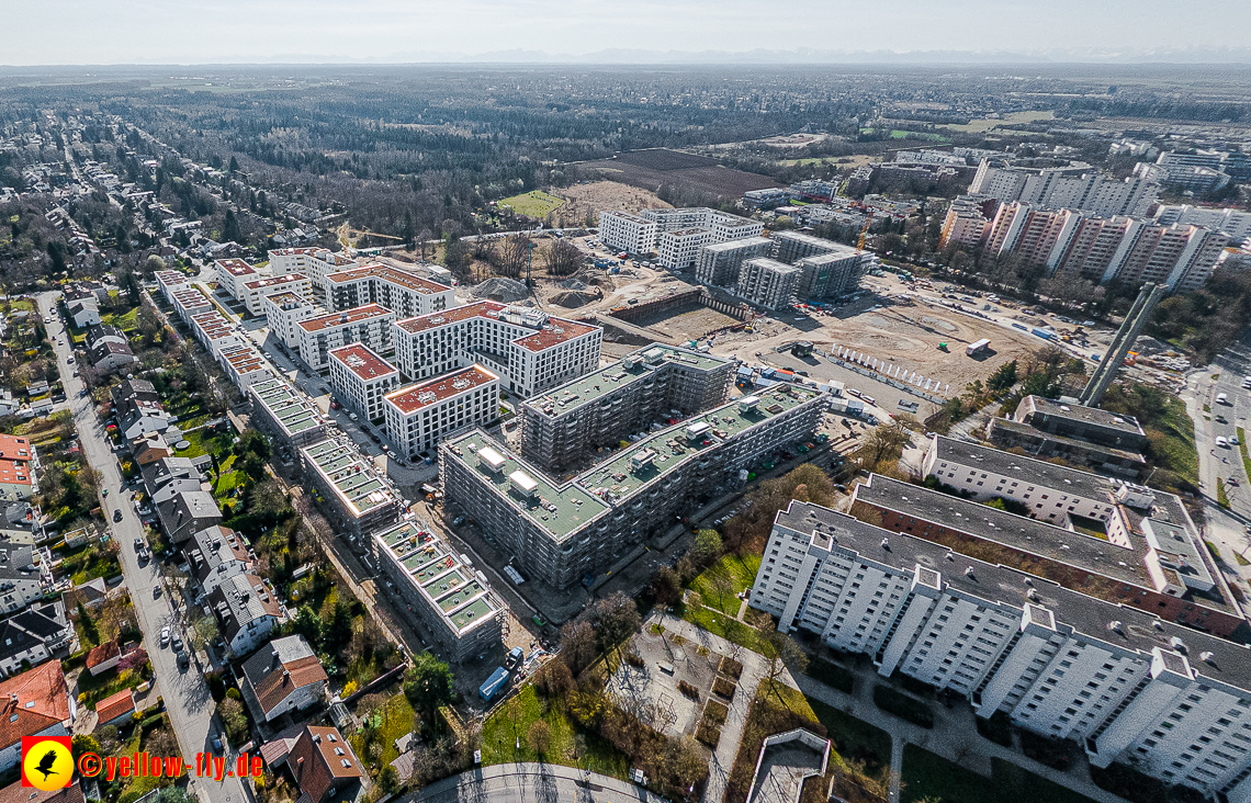 22.03.2023 - Baustele und Wohnanlage Alexisquartier